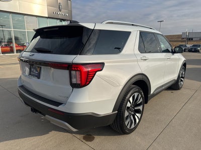 2025 Ford Explorer Platinum