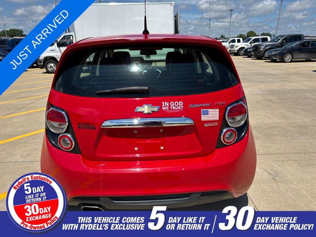 2013 Chevrolet Sonic RS