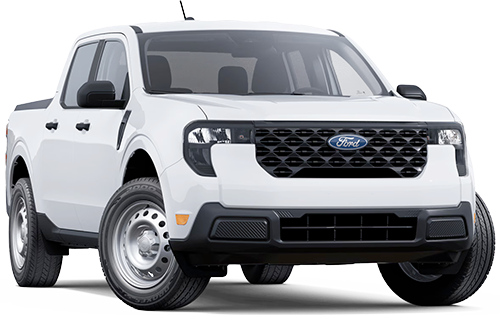 A white Ford Maverick® XL pickup