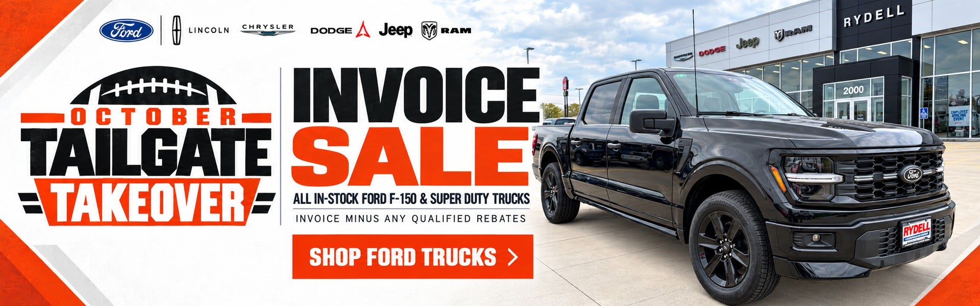 Shop the Ford Invoice Sale: all in-stock F-150 and Super Dut